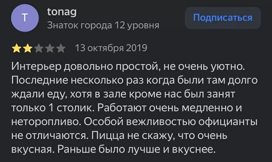 А что с заведением Помидор стало после программы?