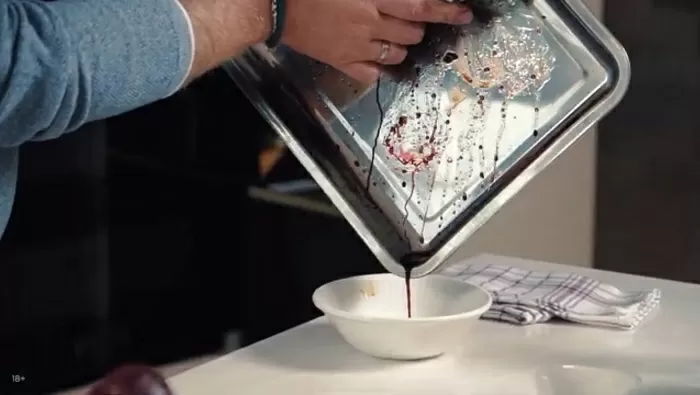 Карпаччо из печеной свеклы с соусом песто - рецепт от Константина Ивлева
