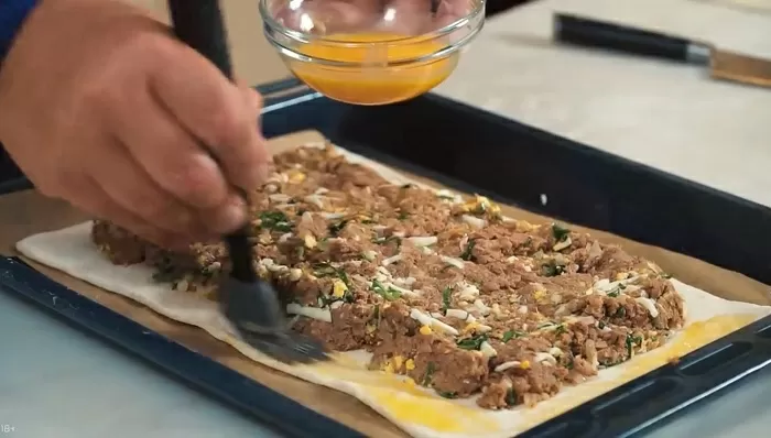 Мясной пирог - рецепт от Константина Ивлева