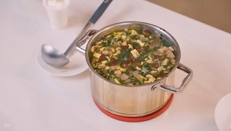 Грибной суп - рецепт от Константина Ивлева