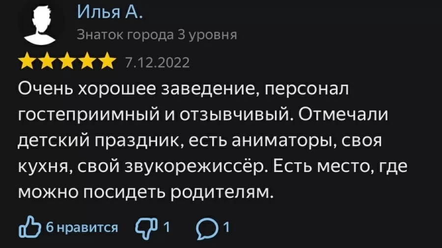 А что с заведением Детский клуб стало после программы?