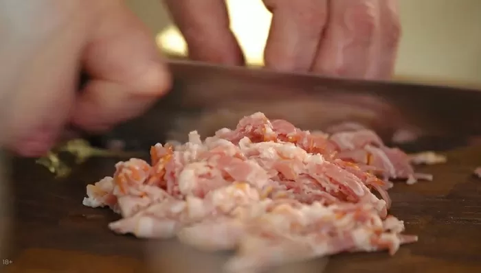 Перепелка с копченостями - рецепт от Константина Ивлева