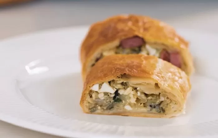 Пирог из капусты - рецепт от Константина Ивлева