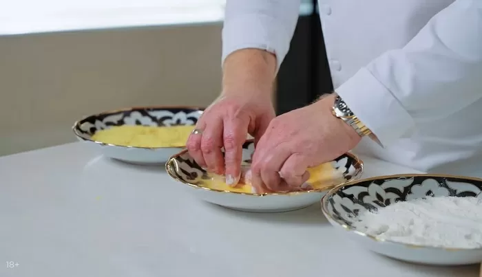 Шницель из перца рамиро с соусом песто - рецепт от Константина Ивлева