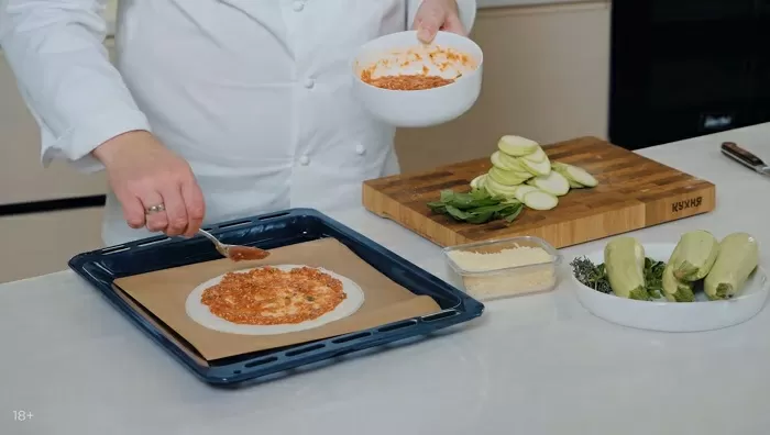 Пирог с кабачками и сыром - рецепт от Константина Ивлева
