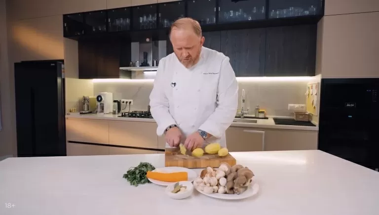 Грибной суп - рецепт от Константина Ивлева