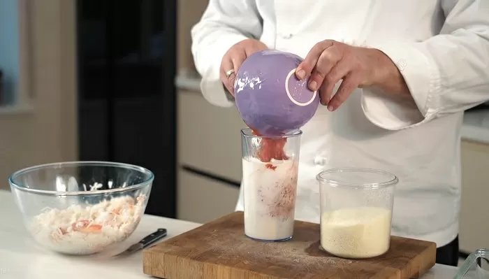 Фаршированные перцы с крабовым мясом - рецепт от Константина Ивлева
