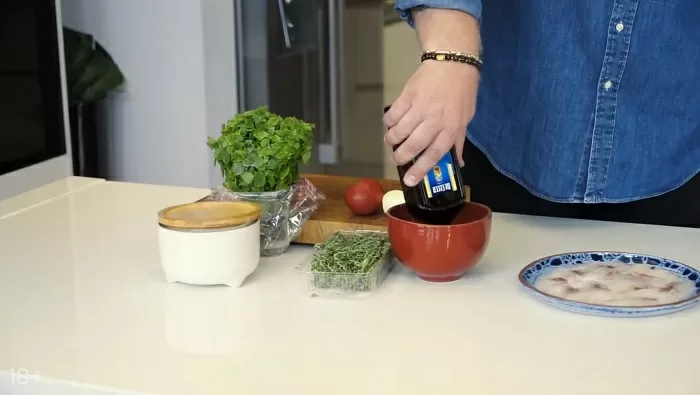 Карпаччо из сибаса - рецепт от Константина Ивлева