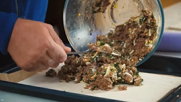 Мясной пирог - рецепт от Константина Ивлева